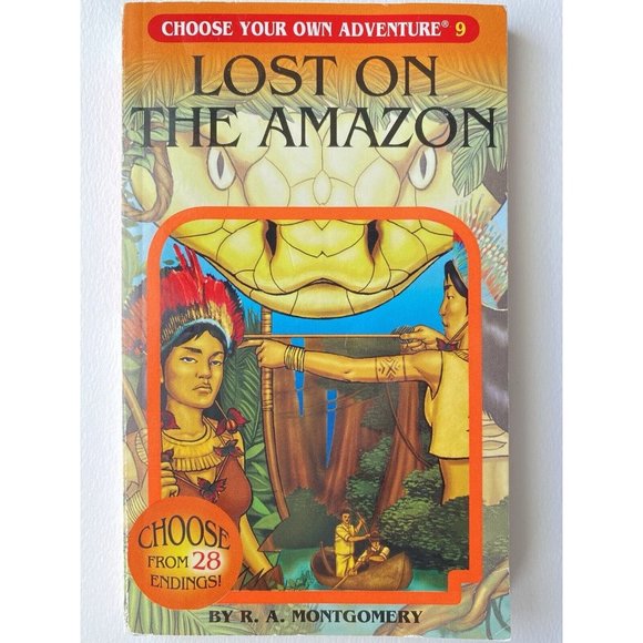 2006 Lost On The Amazon #9 CYOA Choose Your Own Adventure 2nd Edition Book - Picture 2 of 5